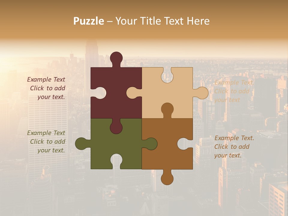 Place Downtown Empire PowerPoint Template