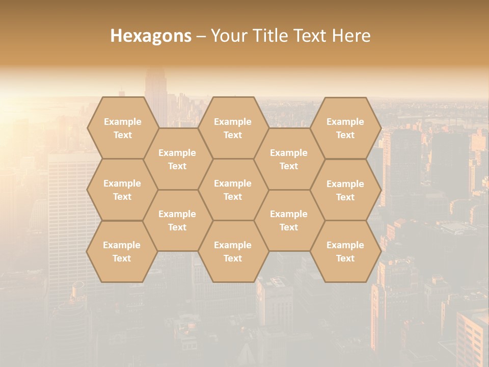 Place Downtown Empire PowerPoint Template