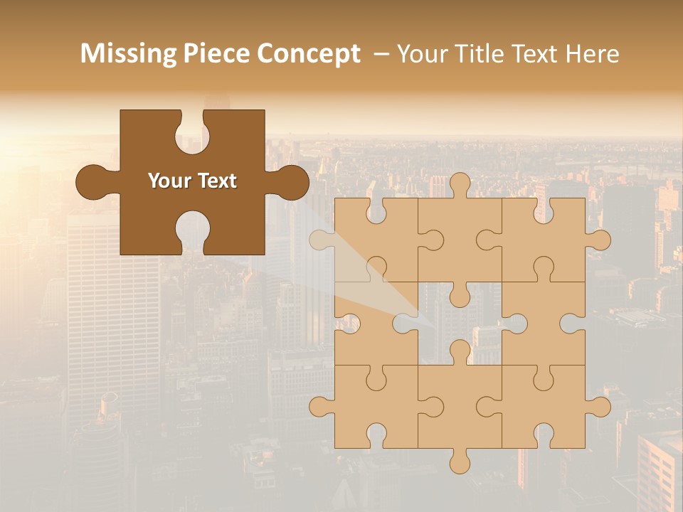 Place Downtown Empire PowerPoint Template