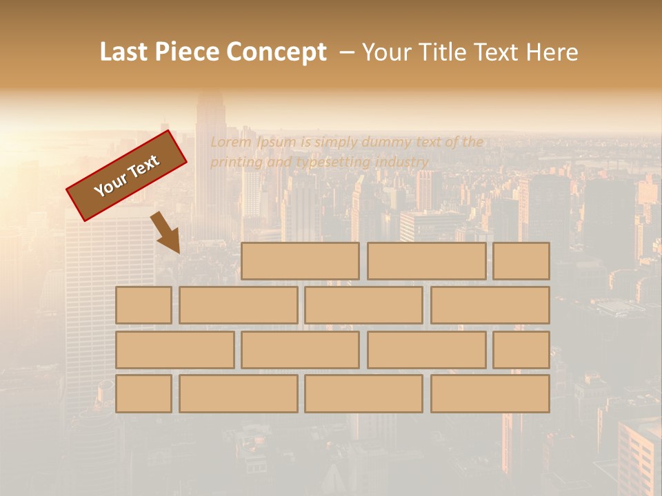 Place Downtown Empire PowerPoint Template