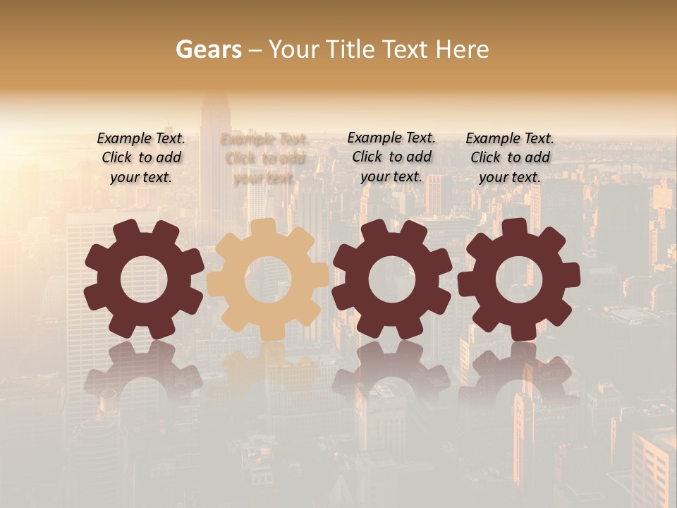 Place Downtown Empire PowerPoint Template