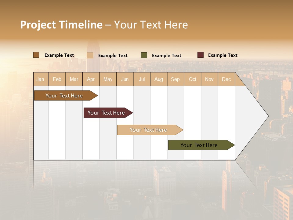 Place Downtown Empire PowerPoint Template
