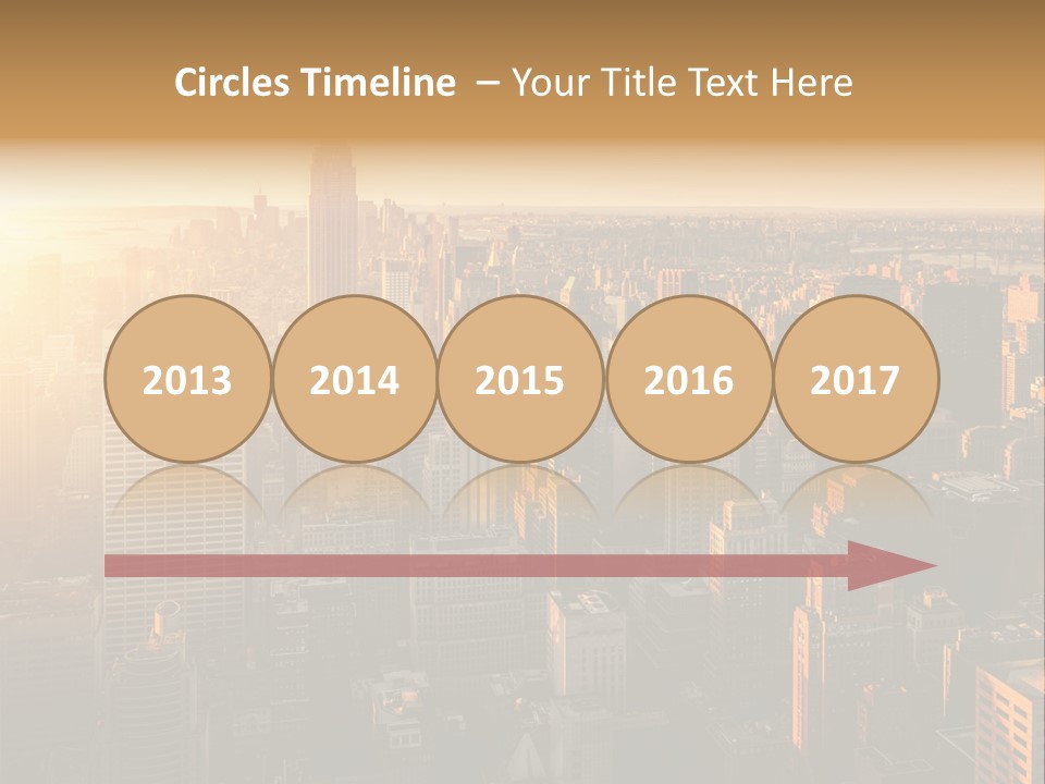 Place Downtown Empire PowerPoint Template