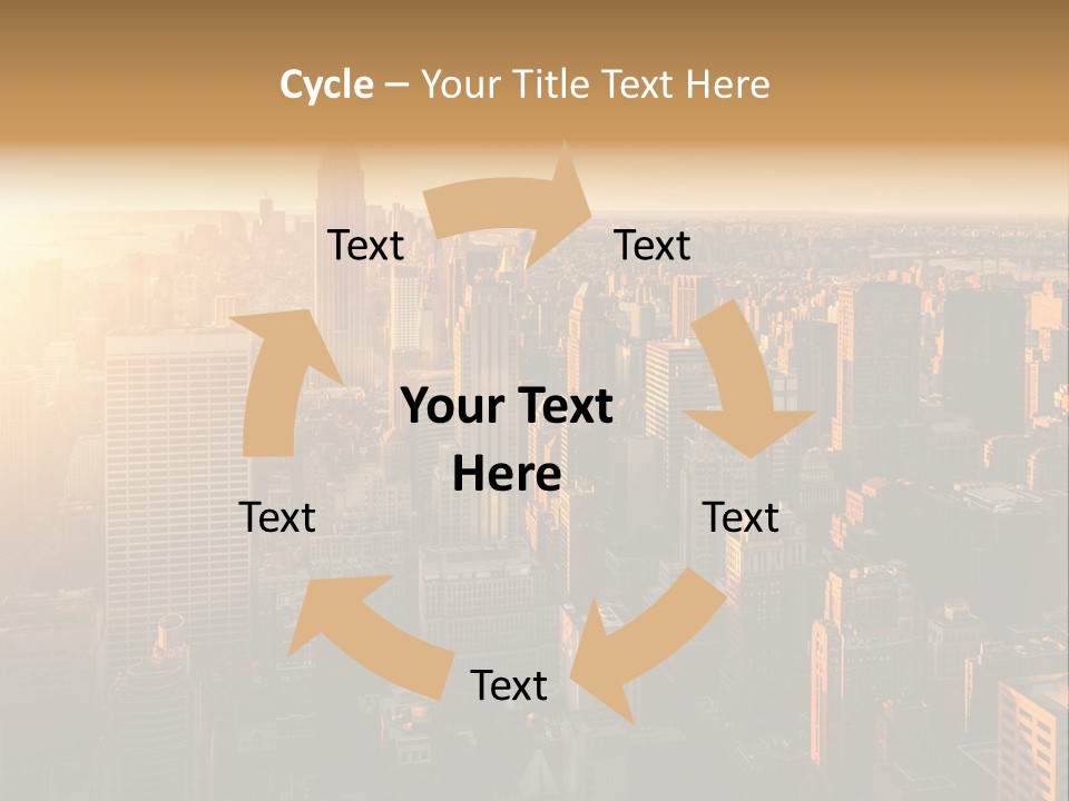 Place Downtown Empire PowerPoint Template