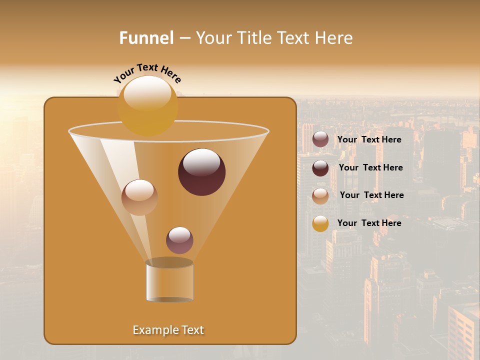 Place Downtown Empire PowerPoint Template