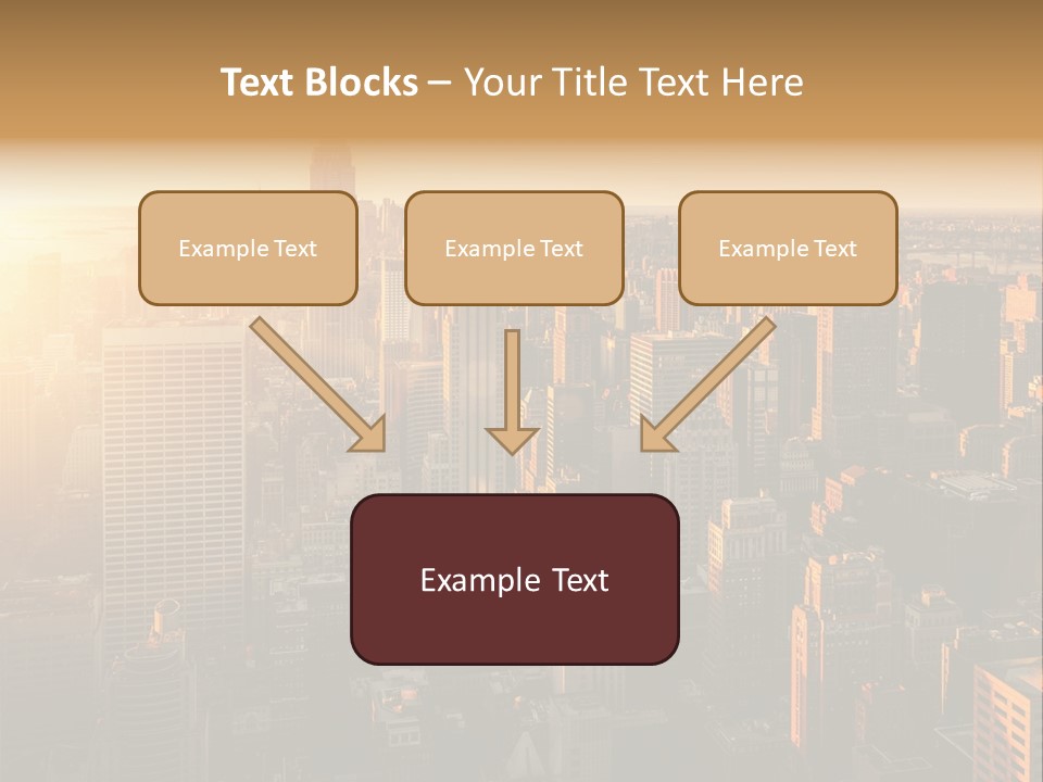 Place Downtown Empire PowerPoint Template