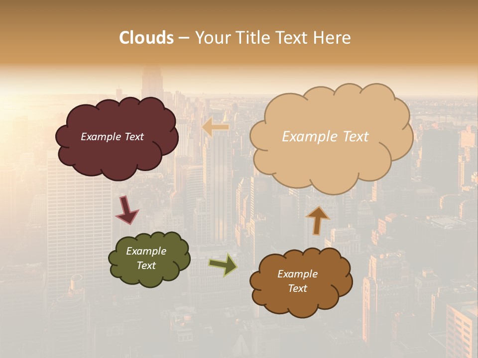 Place Downtown Empire PowerPoint Template