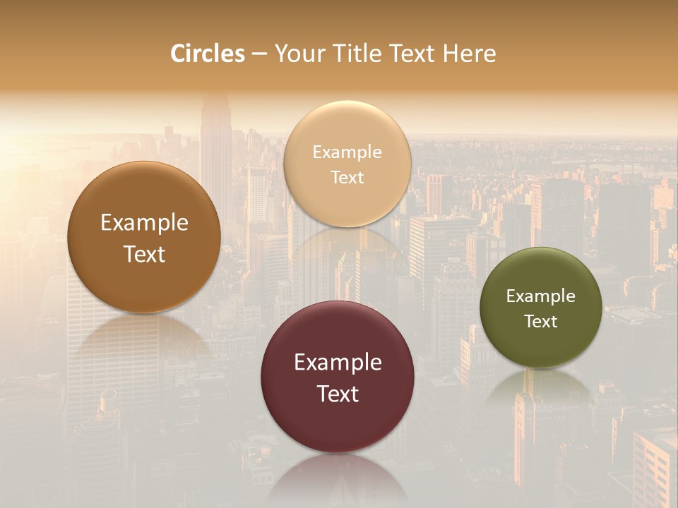Place Downtown Empire PowerPoint Template
