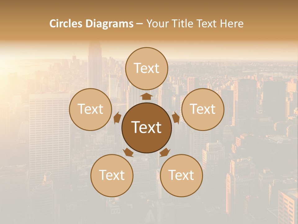 Place Downtown Empire PowerPoint Template