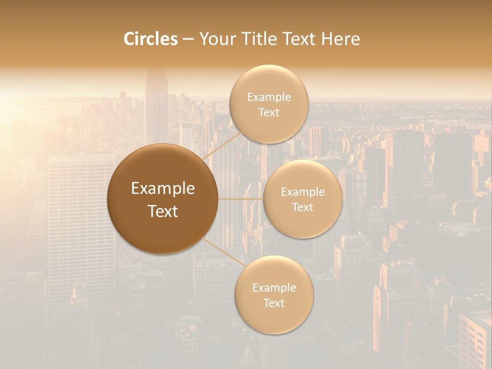 Place Downtown Empire PowerPoint Template