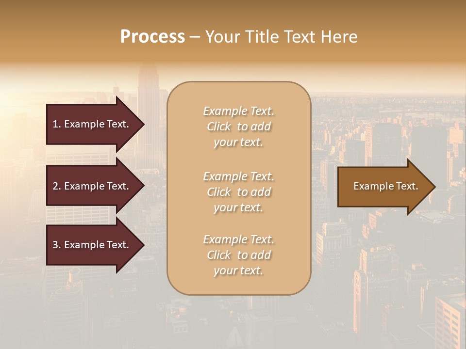 Place Downtown Empire PowerPoint Template