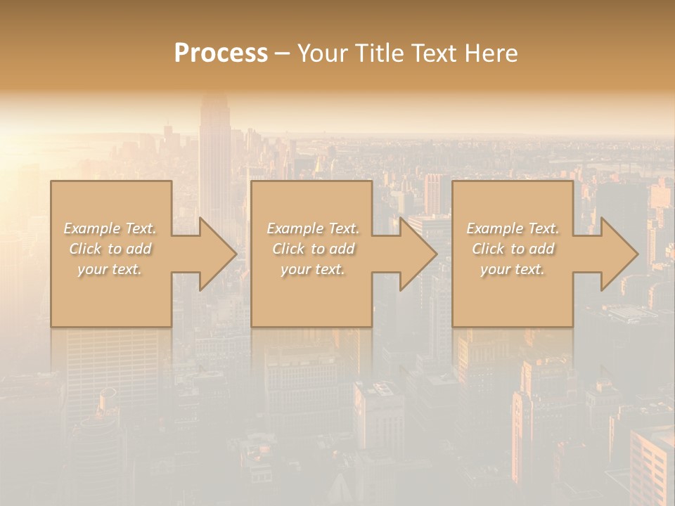 Place Downtown Empire PowerPoint Template