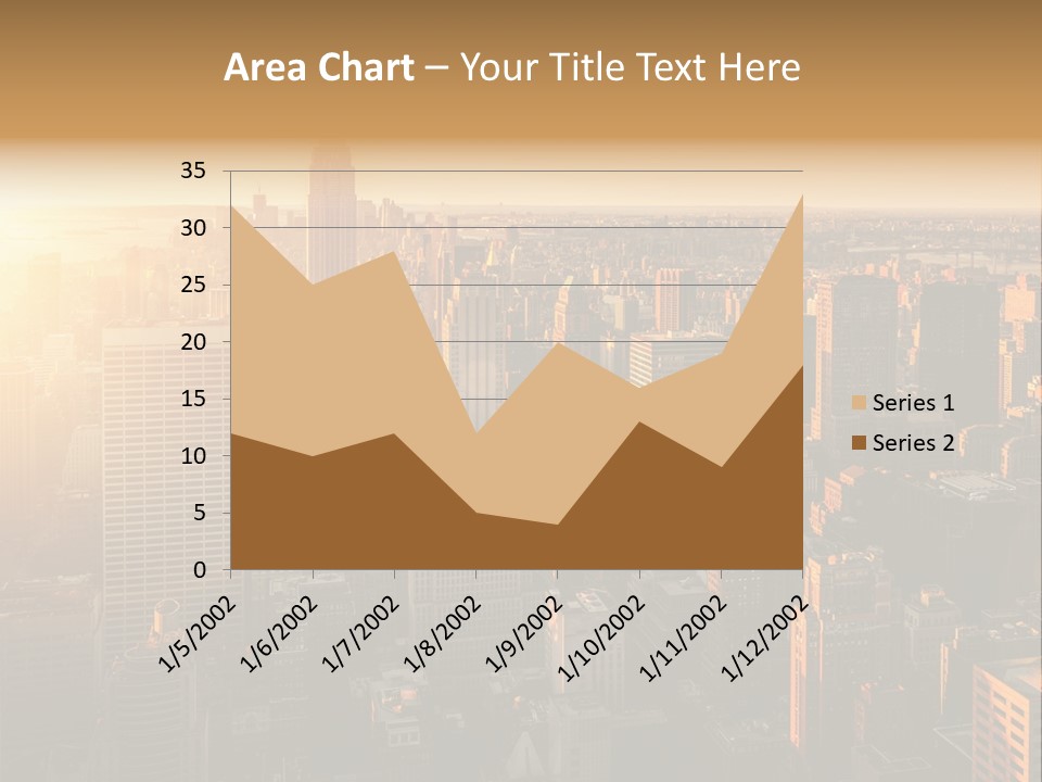 Place Downtown Empire PowerPoint Template