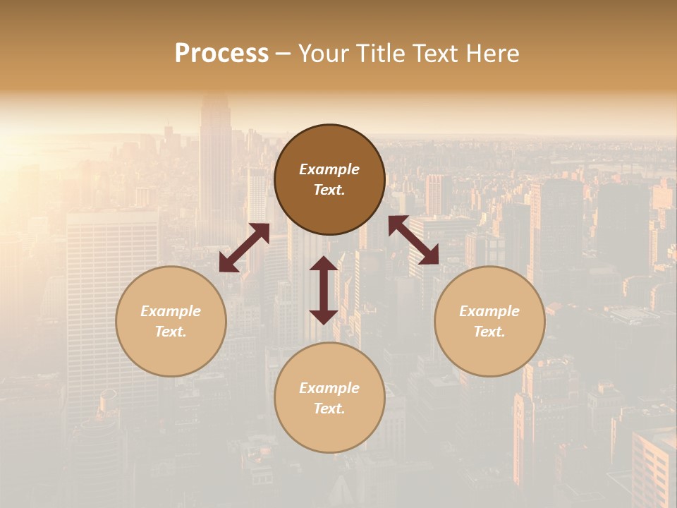 Place Downtown Empire PowerPoint Template