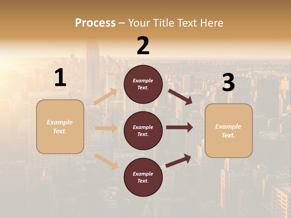 Place Downtown Empire PowerPoint Template