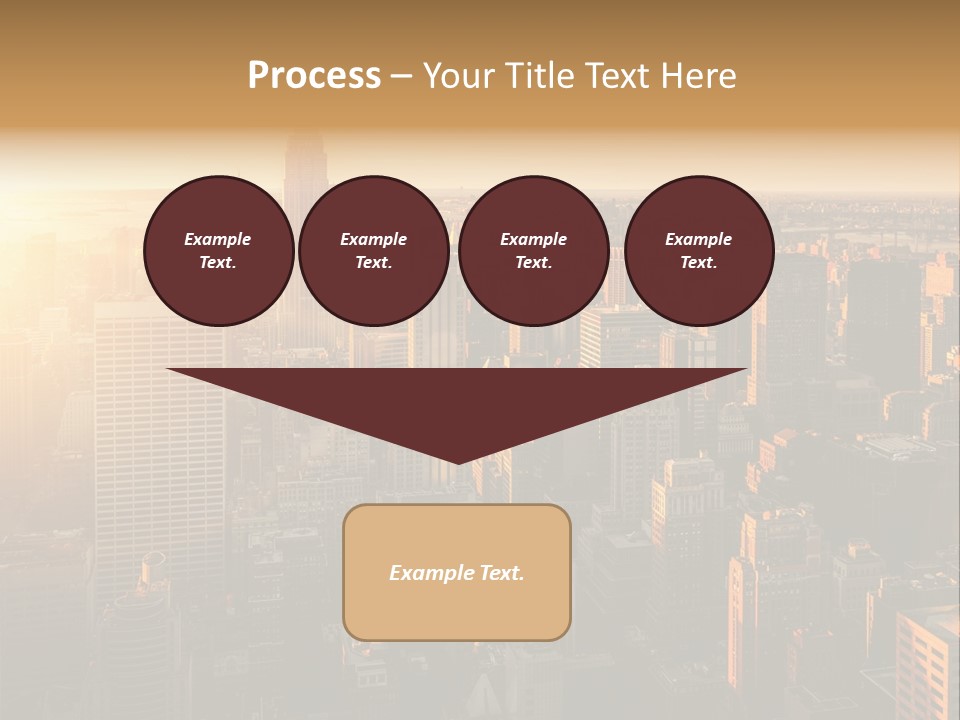 Place Downtown Empire PowerPoint Template