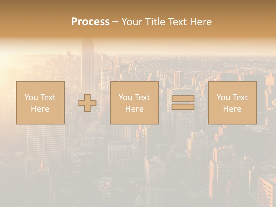 Place Downtown Empire PowerPoint Template