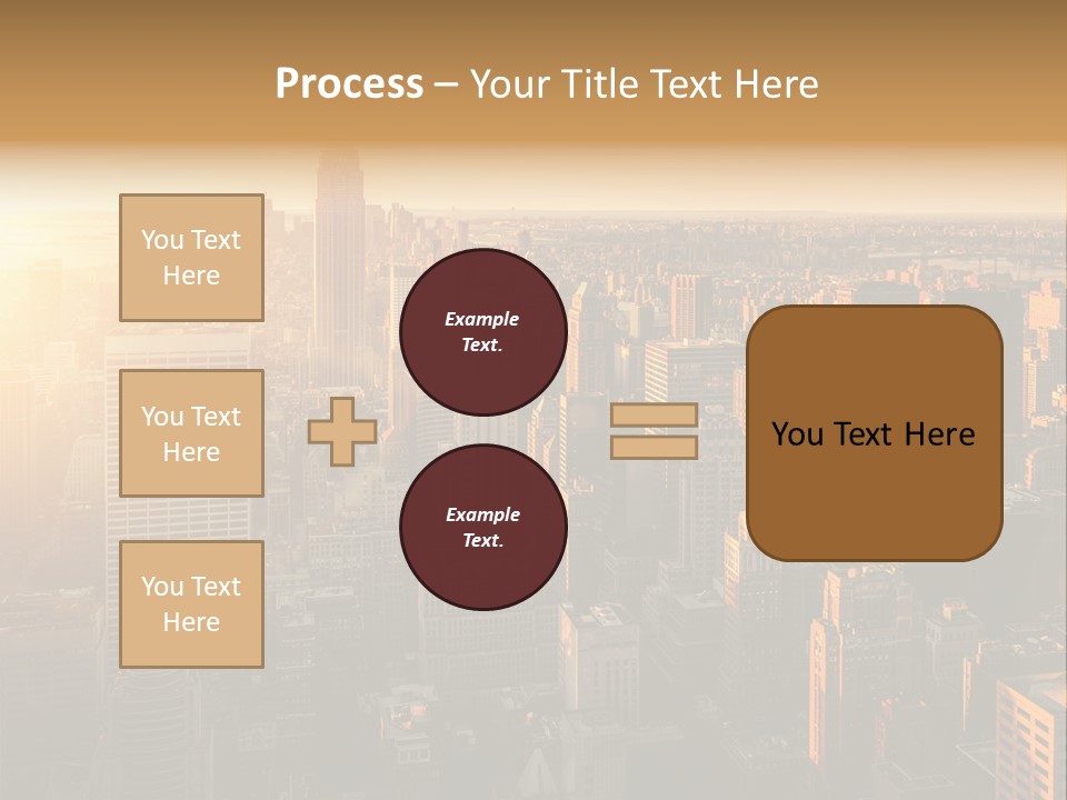 Place Downtown Empire PowerPoint Template