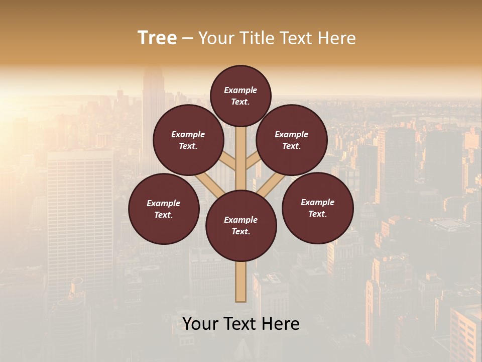 Place Downtown Empire PowerPoint Template