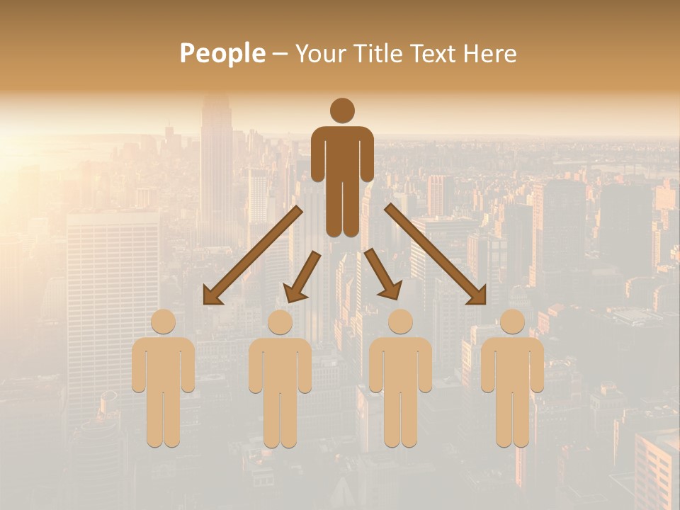 Place Downtown Empire PowerPoint Template