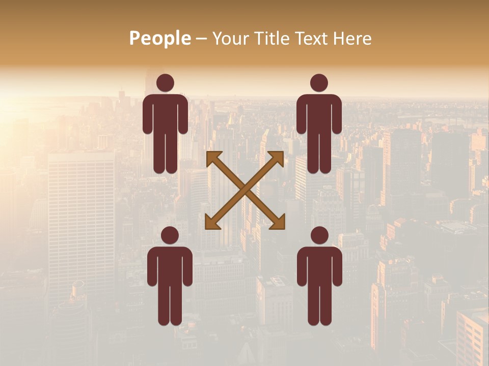 Place Downtown Empire PowerPoint Template