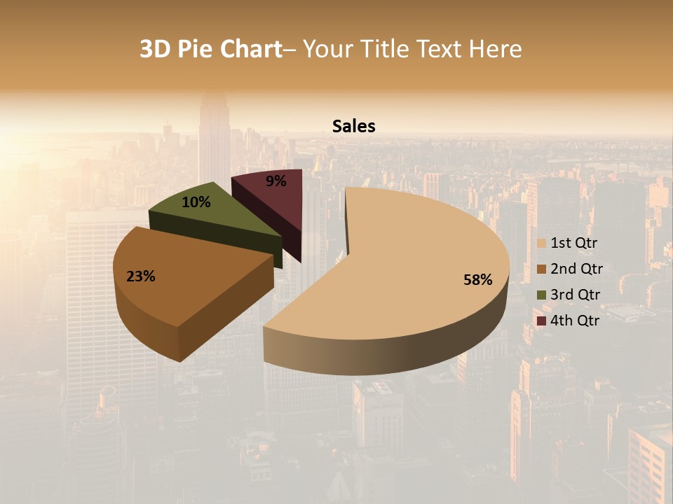 Place Downtown Empire PowerPoint Template