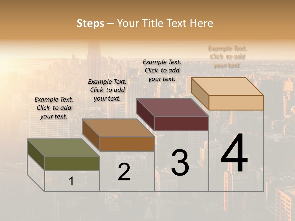 Place Downtown Empire PowerPoint Template