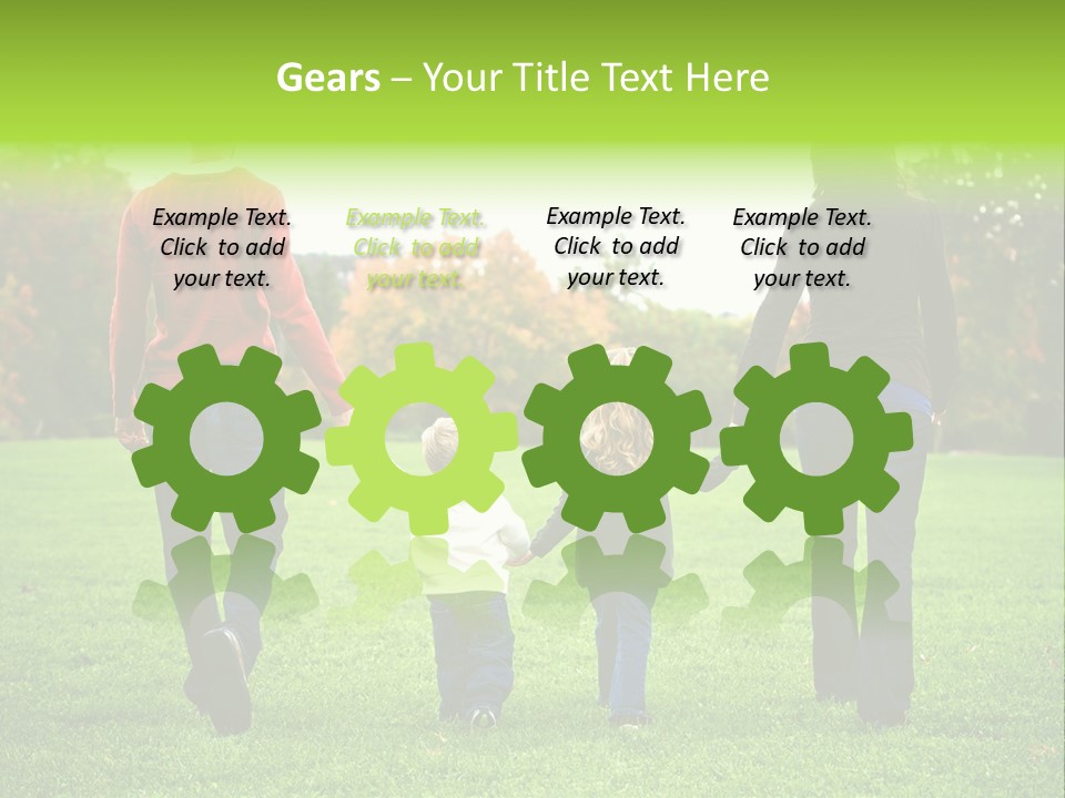 Happy Happily Mothers PowerPoint Template