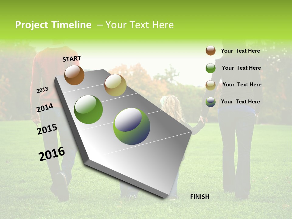 Happy Happily Mothers PowerPoint Template