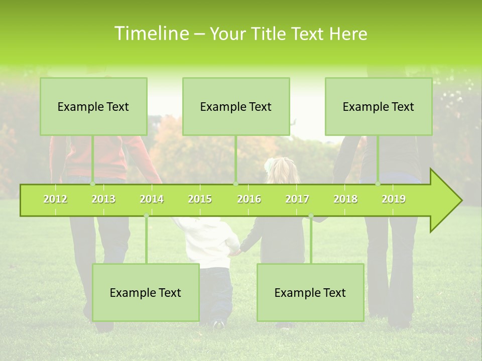 Happy Happily Mothers PowerPoint Template