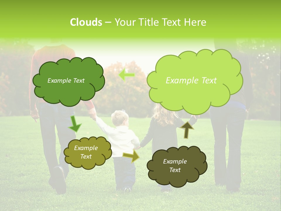 Happy Happily Mothers PowerPoint Template