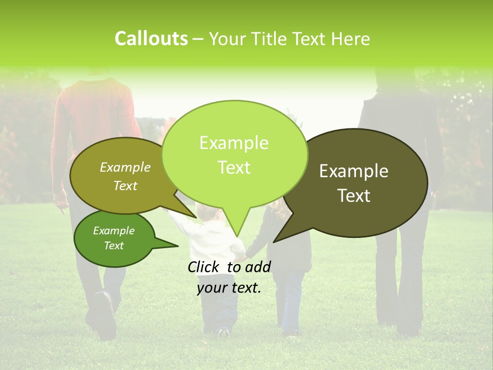 Happy Happily Mothers PowerPoint Template