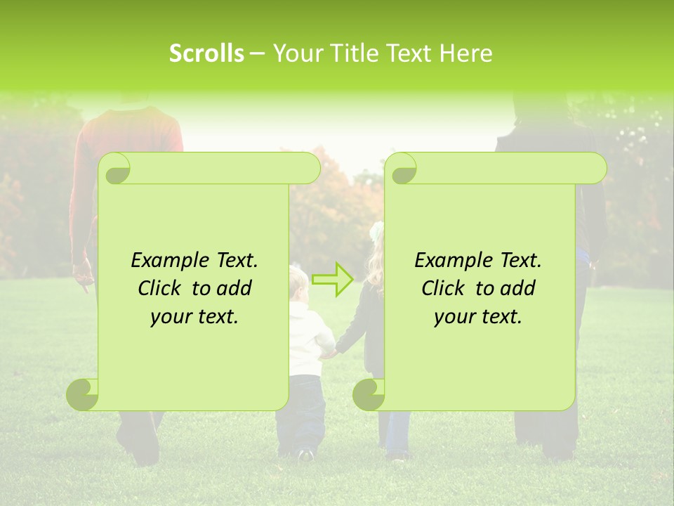 Happy Happily Mothers PowerPoint Template
