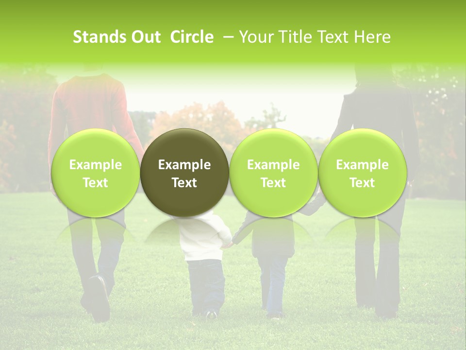 Happy Happily Mothers PowerPoint Template