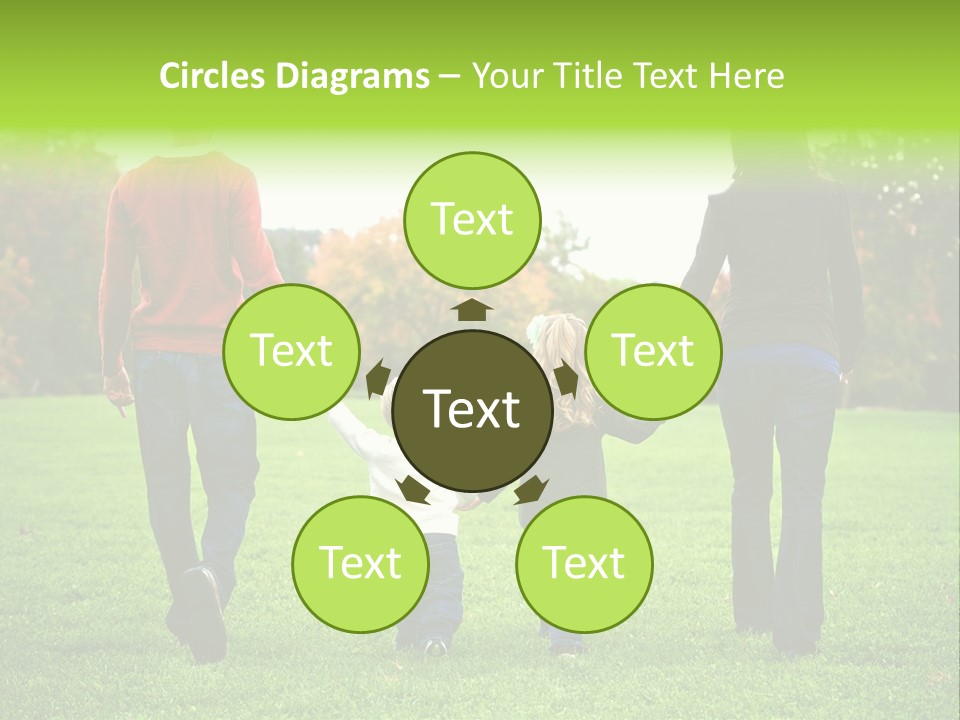 Happy Happily Mothers PowerPoint Template