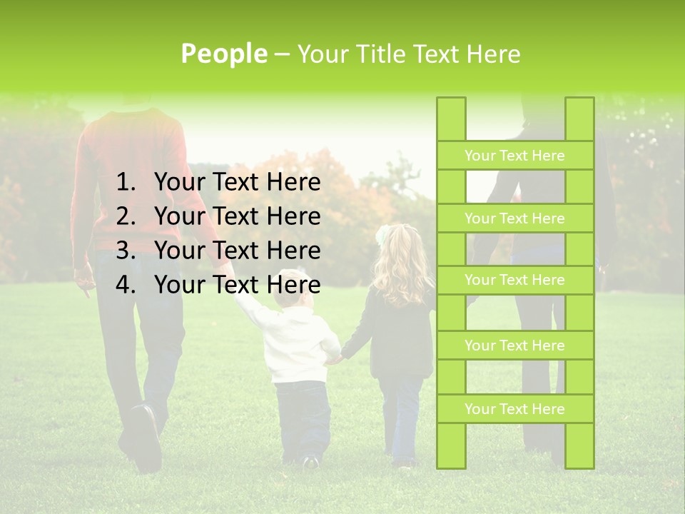 Happy Happily Mothers PowerPoint Template