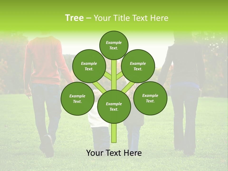 Happy Happily Mothers PowerPoint Template