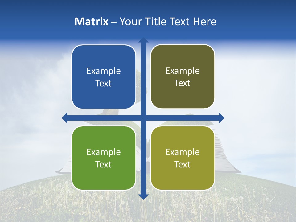 Background Green Studying PowerPoint Template