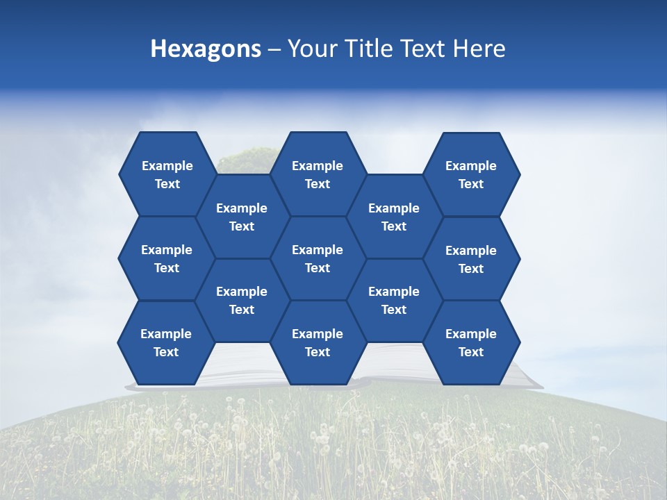 Background Green Studying PowerPoint Template