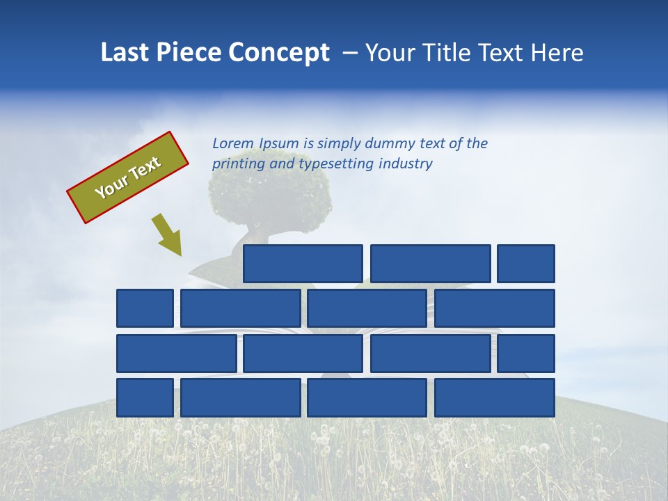 Background Green Studying PowerPoint Template