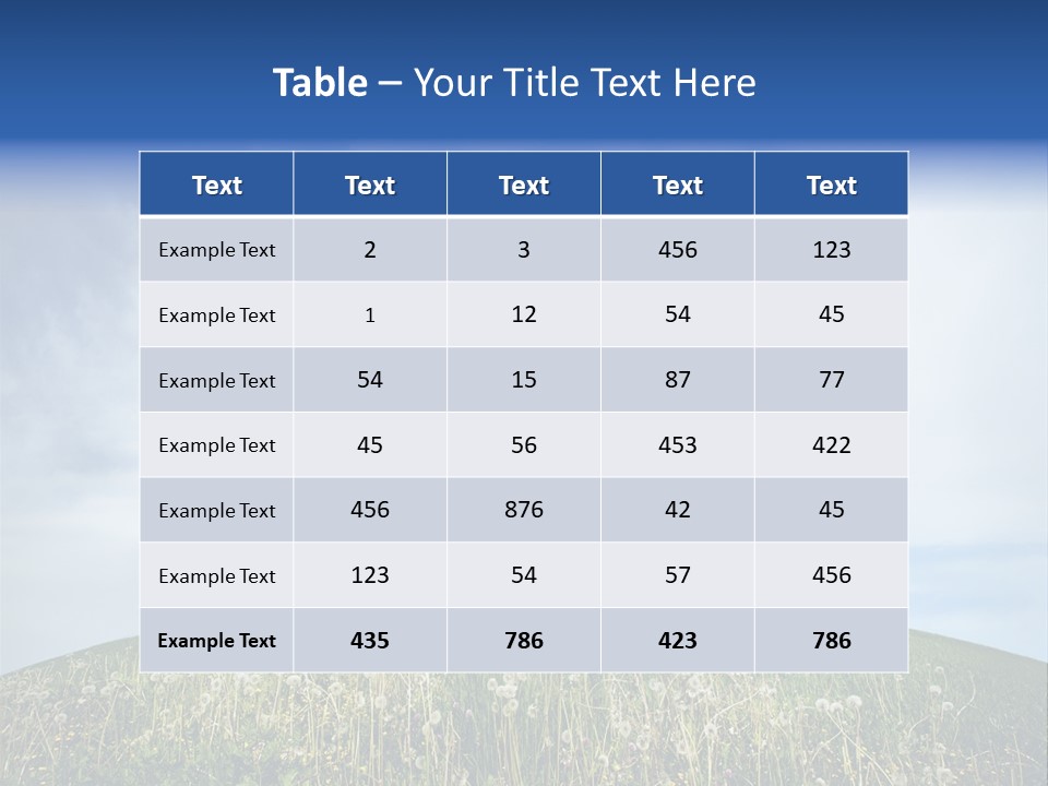 Background Green Studying PowerPoint Template