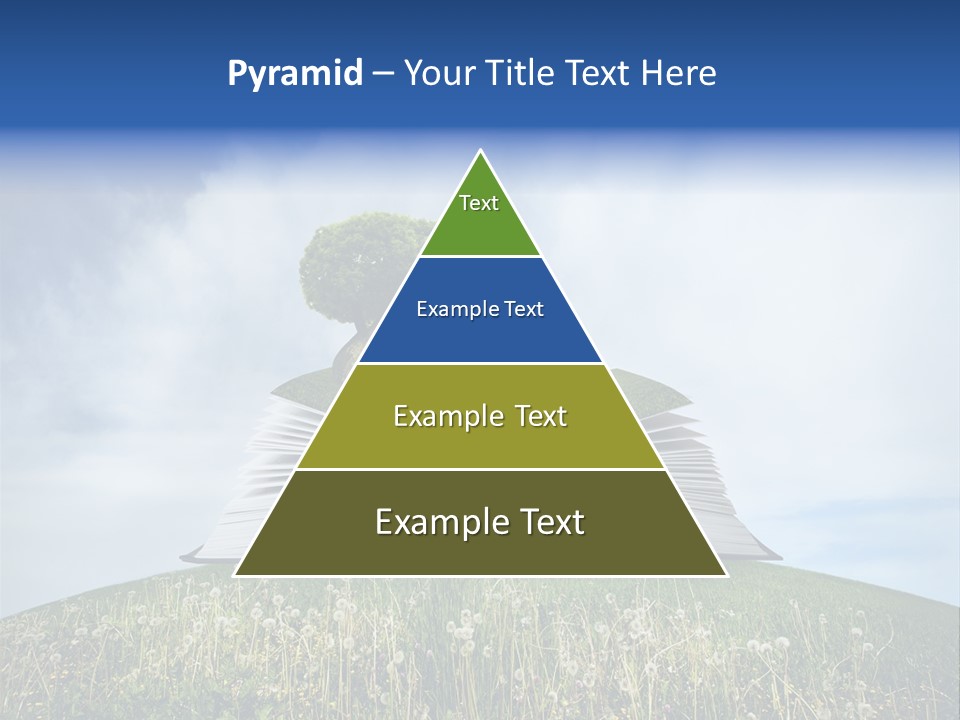 Background Green Studying PowerPoint Template