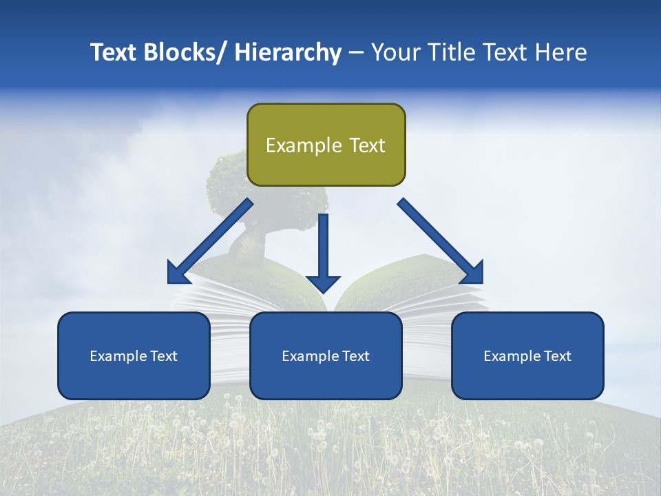 Background Green Studying PowerPoint Template