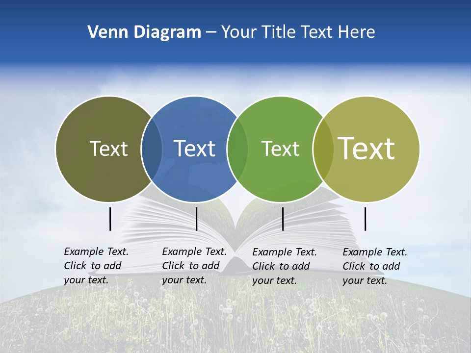 Background Green Studying PowerPoint Template