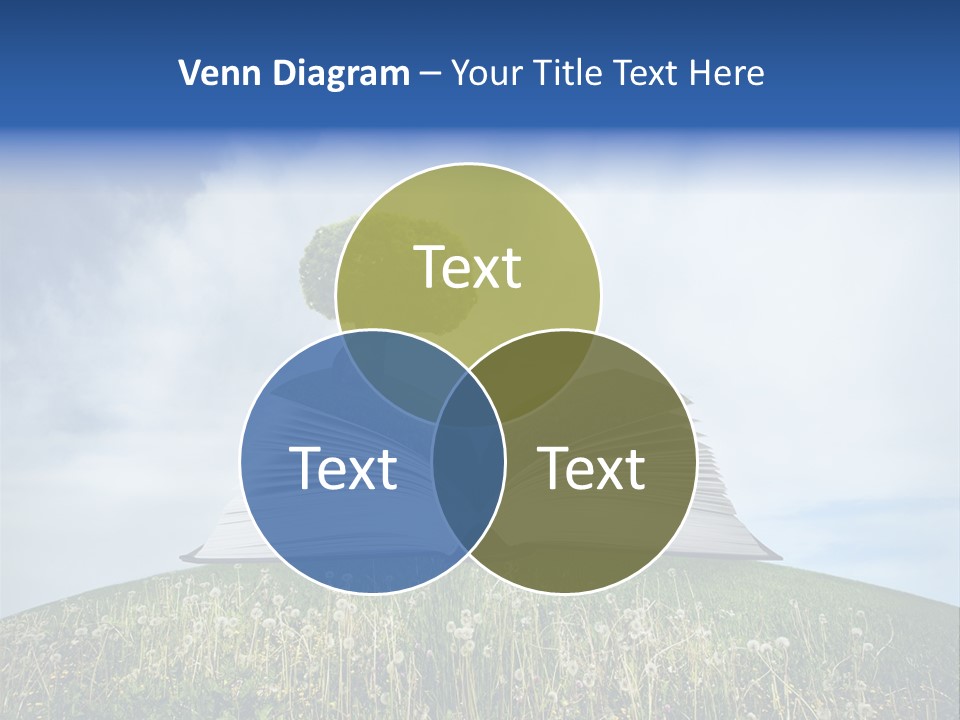 Background Green Studying PowerPoint Template