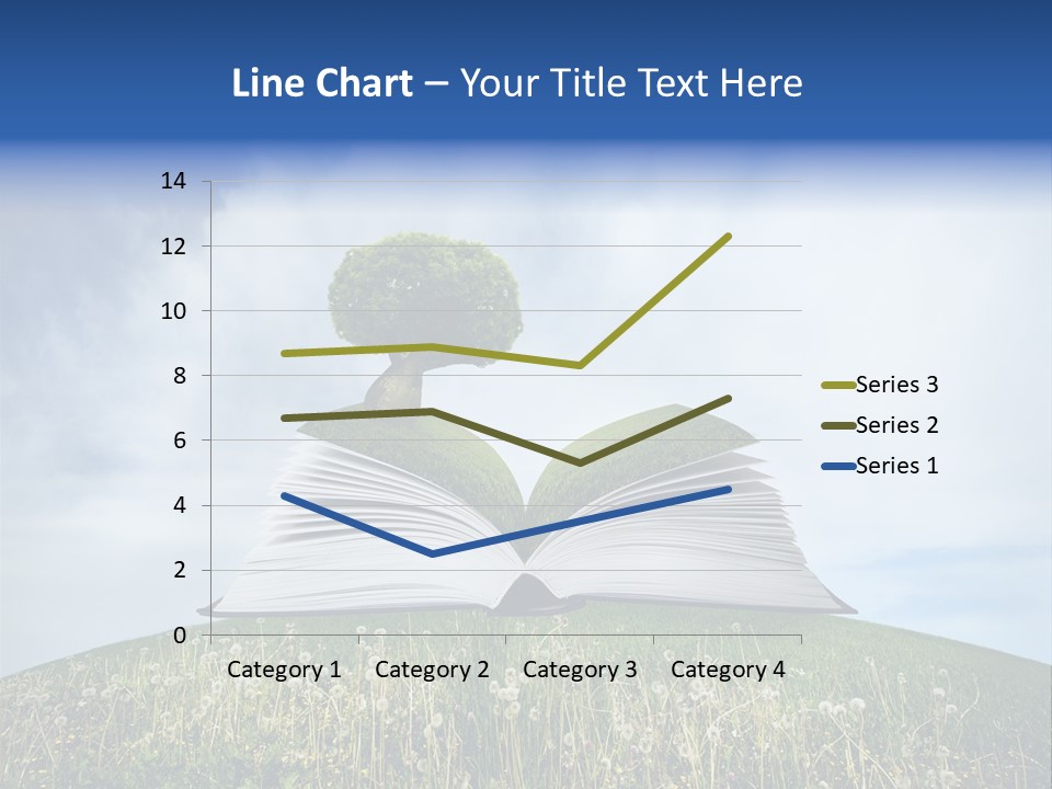 Background Green Studying PowerPoint Template