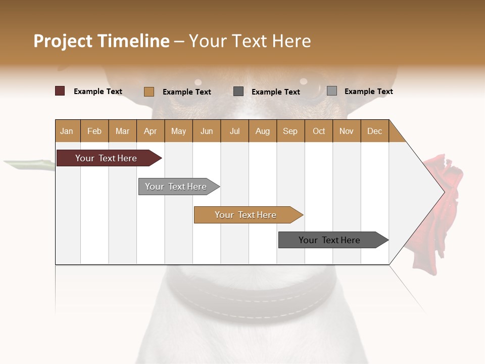 Animal Dog Heart PowerPoint Template