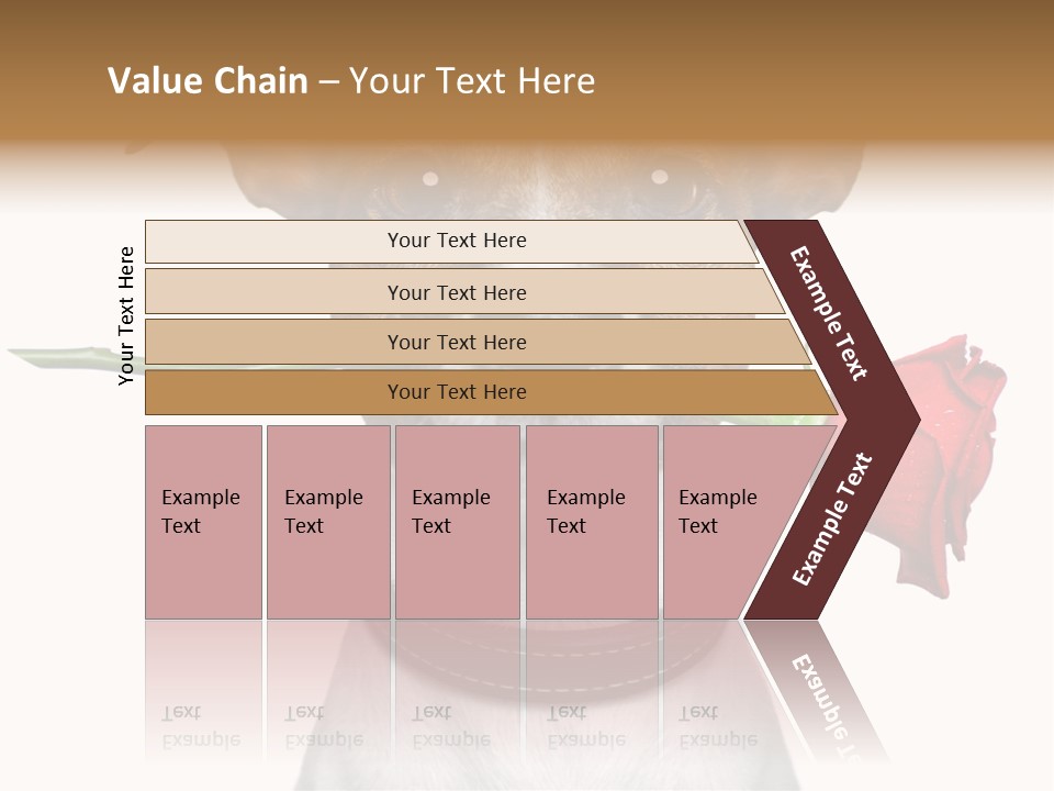 Animal Dog Heart PowerPoint Template