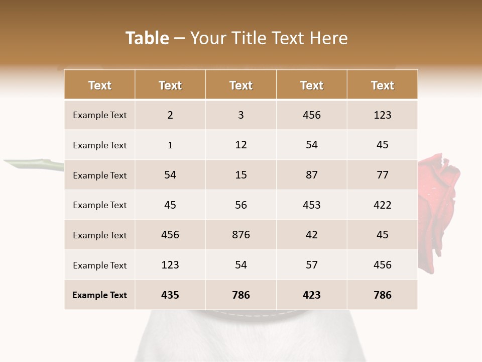 Animal Dog Heart PowerPoint Template