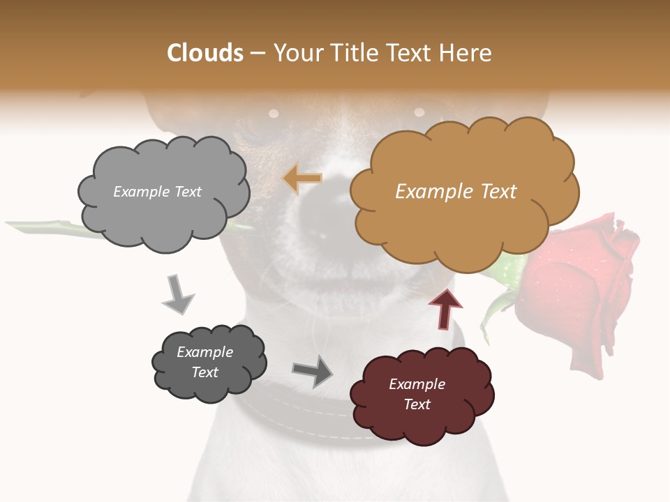 Animal Dog Heart PowerPoint Template